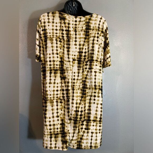 Est 1964 Cato olive tie dye adjustable tie shoulder top nwt - Picture 5 of 6